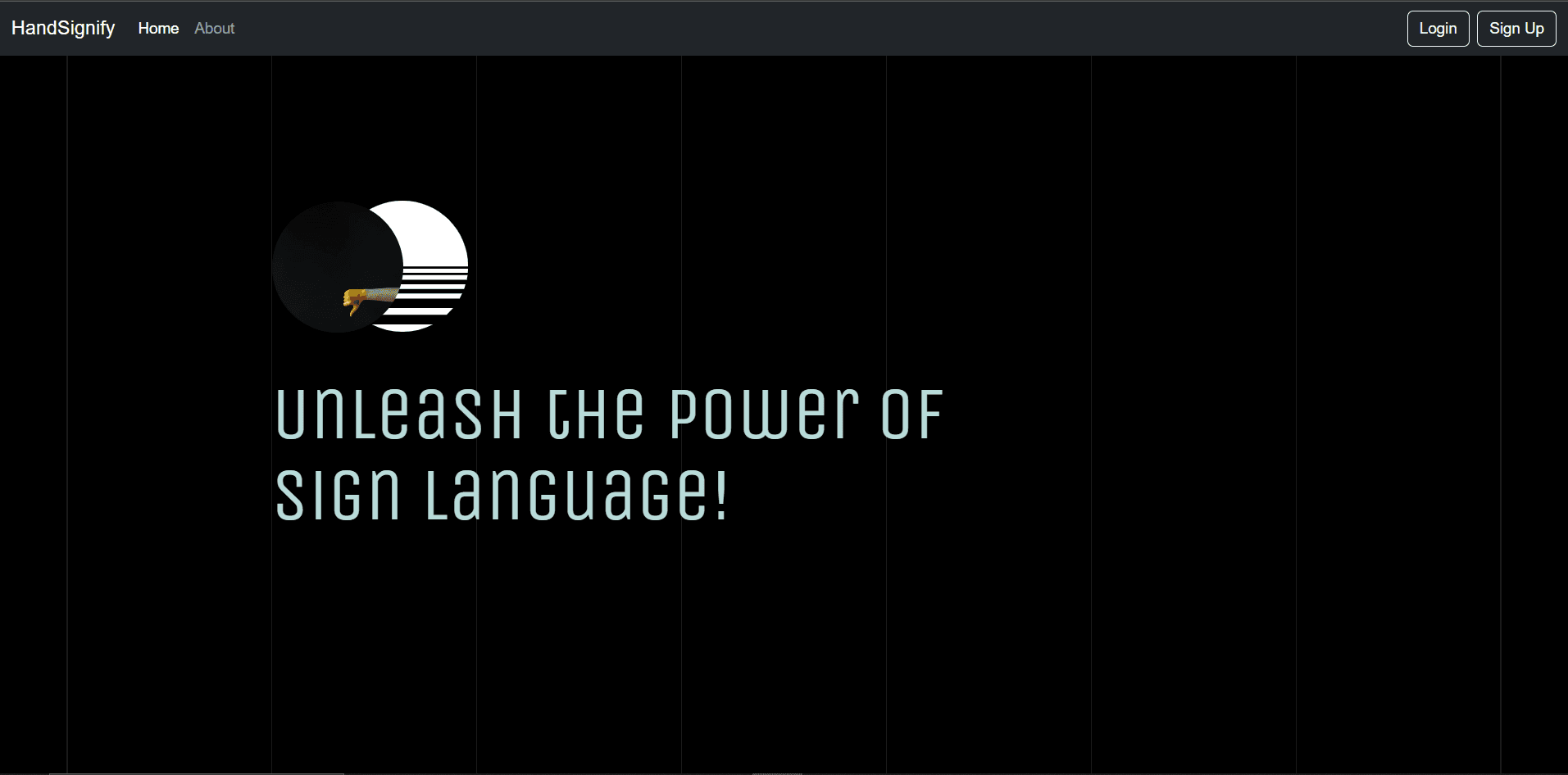 Hand Sign language translator Project